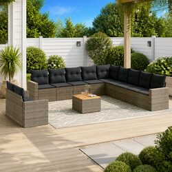 12 Piece Garden Sofa Set: Comfort and Value Combined