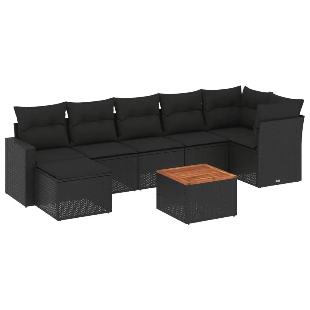 8 Piece Garden Sofa Set with Storage Solutions