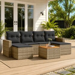 Comfort and Value: 7-Piece Garden Sofa Set