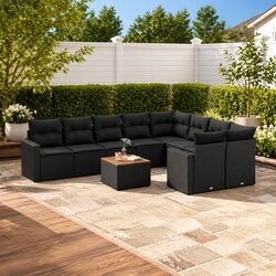 Comfortable and Durable 10 Piece Garden Sofa Set