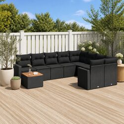 Value and Practicality in a 10 Piece Garden Sofa Set
