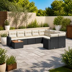Comfort Meets Value: 10 Piece Garden Sofa Set
