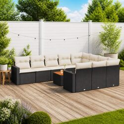Comfortable and Functional 11-Piece Garden Sofa Set