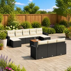 Value and Comfort in This 11 Piece Garden Sofa Set