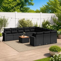 Comfortable 12 Piece Garden Sofa Set with Practical Design