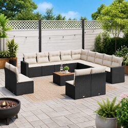 Comfortable 14-Piece Garden Sofa Set with Stylish Design