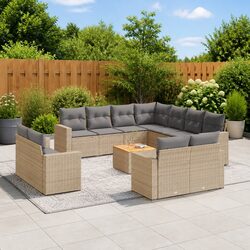 Comfortable and Reliable 12-Piece Outdoor Sofa Set