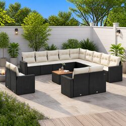 Warm and Value-Driven 14-Piece Outdoor Sofa Set