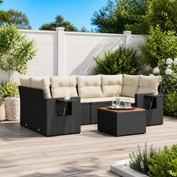 7 Piece Outdoor Garden Sofa Set: Practical and Stylish