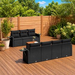 Comfort and Value in an 8-Piece Garden Sofa Set