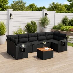 Reliable 8-Piece Sofa Set for Outdoor Enjoyment