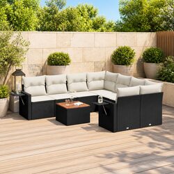 Reassuring Comfort with a 9 Piece Outdoor Sofa Set