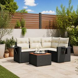 Comfortable 5-Piece Garden Sofa Set with Practical Features