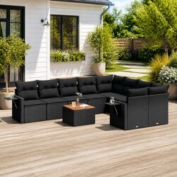 Comfortable and Value-Driven 10-Piece Garden Sofa Set