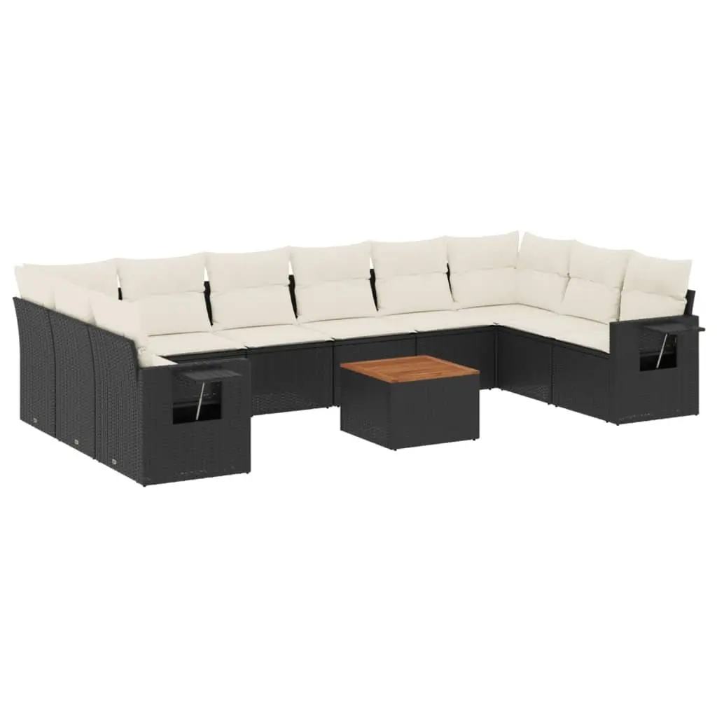 11 Piece Garden Sofa Set with Cushions