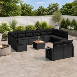 Reliable 13 Piece Outdoor Sofa Set with Storage