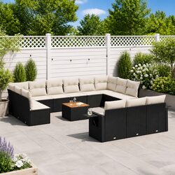Warm and Practical 14 Piece Outdoor Sofa Set