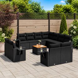 Comfortable 12-Piece Modular Outdoor Sofa Set