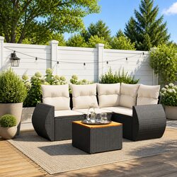 5 Piece Garden Sofa Set - Practical and Comfortable