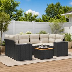Comfort and Value in This 7-Piece Garden Sofa Set
