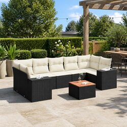 Comfortable 8 Piece Garden Sofa Set for Outdoor Relaxation
