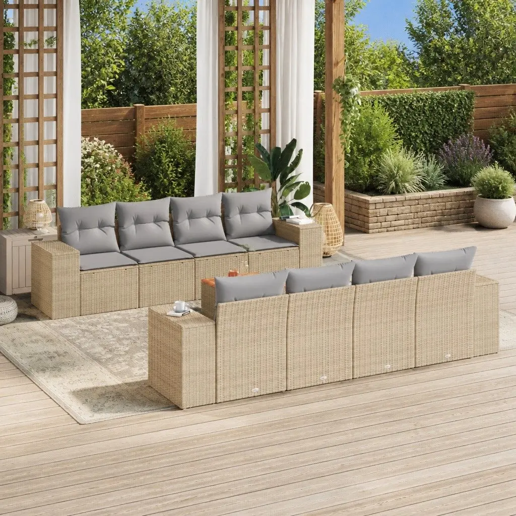 9-Piece Garden Sofa Set