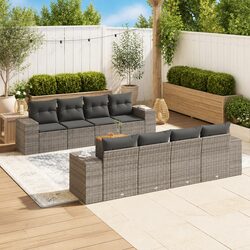 Comfortable and Reliable 9-Piece Outdoor Sofa Set