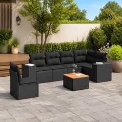 Reliable 7 Piece Garden Sofa Set with Practical Features