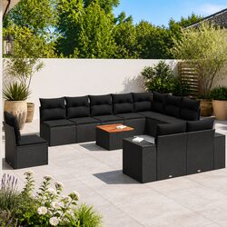 Comfortable 11-Piece Garden Sofa Set for Outdoor Relaxation