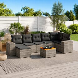 Value in an 8-Piece Garden Sofa Set for Your Outdoor Space