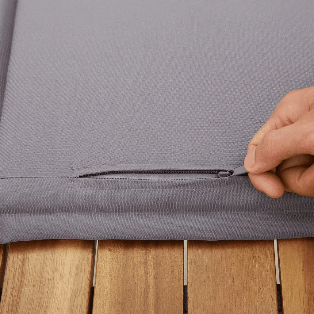 Beige 10-Piece Outdoor Sofa Set with Storage