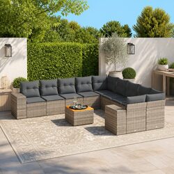 Comfort and Value: 11 Piece Garden Sofa Set