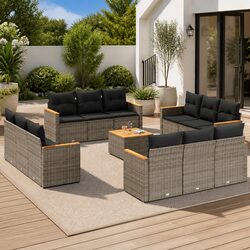 Comfort and Value Combined in 13 Piece Garden Sofa Set
