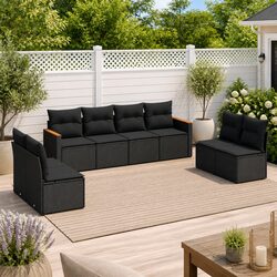 Comfort and Value: 8 Piece Garden Sofa Set