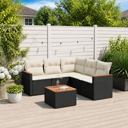 Comfortable and Durable 6-Piece Garden Sofa Set