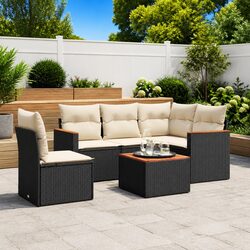 Comfortable 6 Piece Garden Sofa Set for Your Outdoor Area