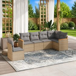 6-Piece Garden Sofa Set for Lasting Comfort and Value