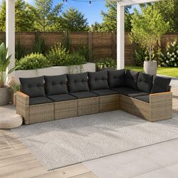 Comfortable and Practical 7 Piece Garden Sofa Set