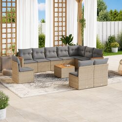 Comfort and Value: 11-Piece Garden Sofa Set