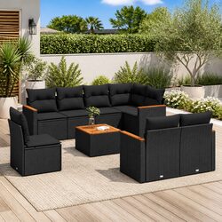 Comfort and Value: 9-Piece Outdoor Sofa Set