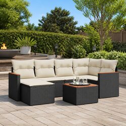 Warm and Inviting 7 Piece Garden Sofa Set