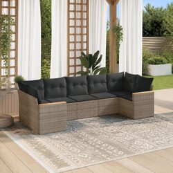 Comfortable and Durable 7-Piece Garden Sofa Set