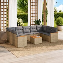 Quality Garden Sofa Set: 10 Pieces of Comfort and Style