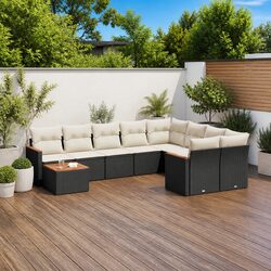 Comfortable and Practical 10-Piece Garden Sofa Set