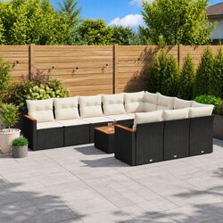 Comfortable and Practical 11 Piece Garden Sofa Set