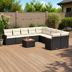 Quality 11-Piece Garden Sofa Set with Practical Features