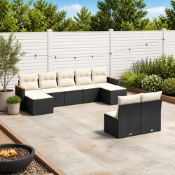 Comfort and Value: 9-Piece Garden Sofa Set