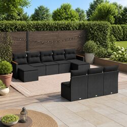 10-Piece Garden Sofa Set: Practical, Durable, and Stylish