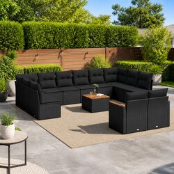 Comfortable and Durable 13-Piece Outdoor Sofa Set