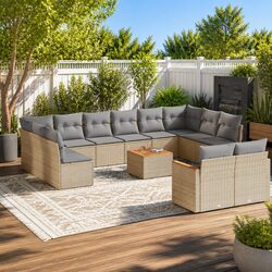 Comfortable 13-Piece Garden Sofa Set for Your Patio